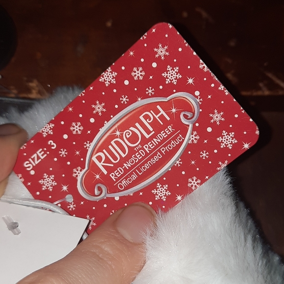 🍀3/15 Rudolph Christmas Slippers - Picture 5 of 5